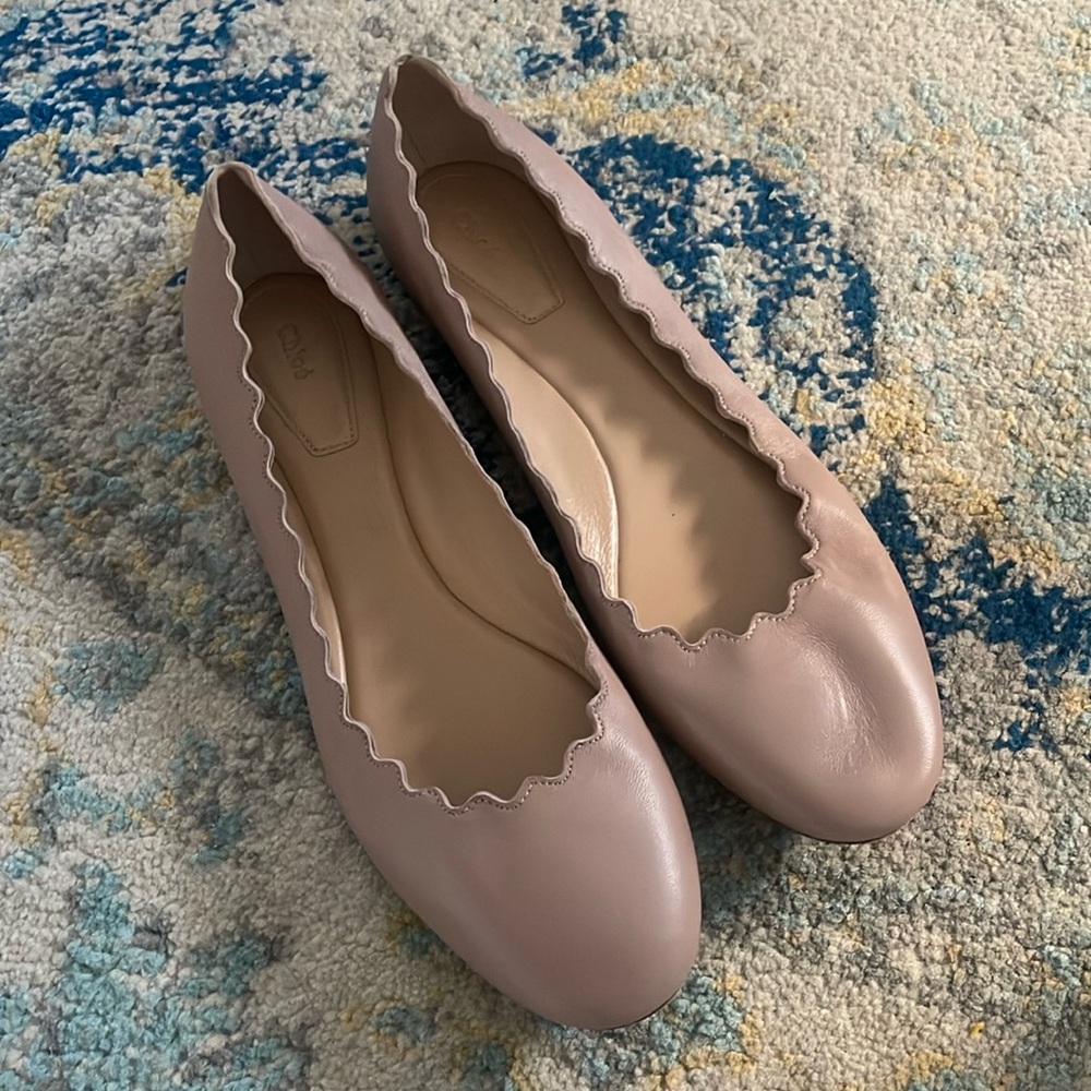 Chloé Lauren Ballet Flats